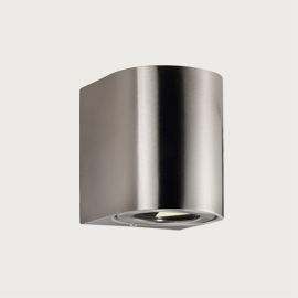 Canto 2 Wall Light Stainless Steel